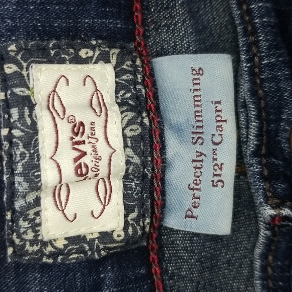 Levis perfectly slimming 512 capri - Picture 4 of 14